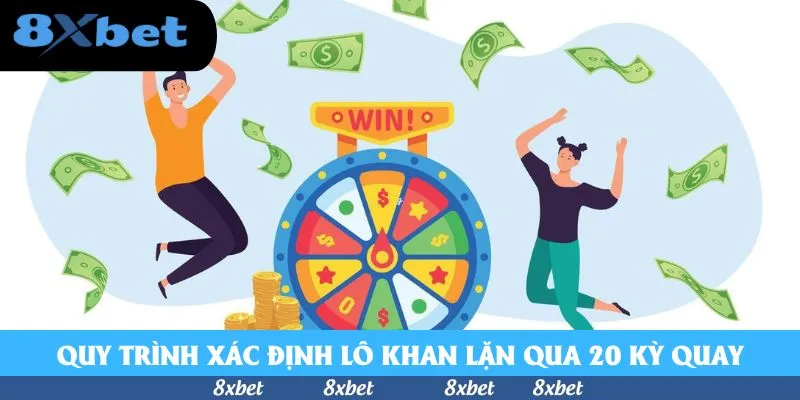 Quy trình xác định lô khan lặn qua 20 kỳ quay
